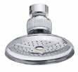 Shower head with anti-limestore jet with ball joint. - 8120416 10 100 8,00 ART. 1557 Doccetta 4 funzioni Better Liri. 4 functions hand shower.