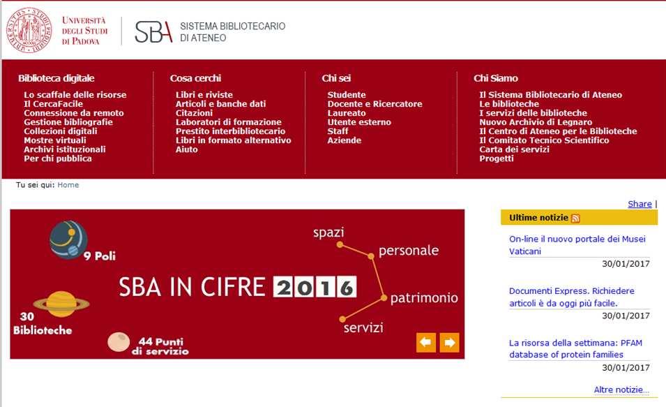 http://bibliotecadigitale.cab.unipd.