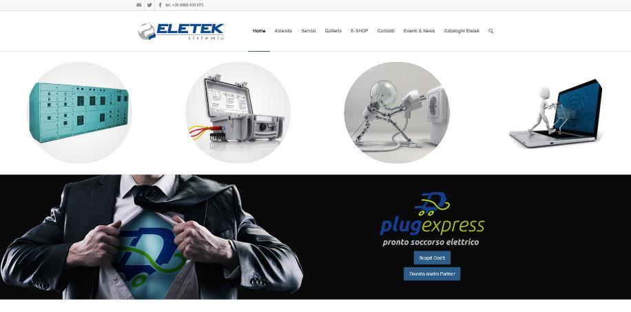 611057 E-mail: am@eletek.it (Ufficio Amministrativo) acquisti@eletek.it (Ufficio Vendite) E-Commerce eletekshop.