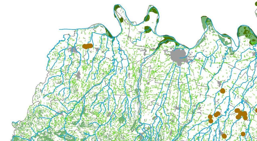 - Zone umide (zone umide di golena ed esterne alla golena; fontanili e risorgive; zone umide montane) - Corsi d acqua naturali ed