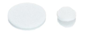 4 Indicatori biologici per la sterilizzazione con calore secco Dischi di spore I dischi di spore Crosstex sono disponibili in due diverse misure, da 6 mm e 3 mm di diametro.