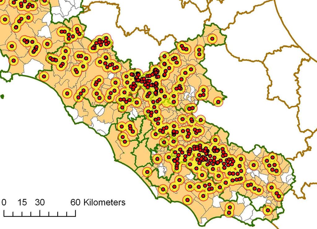 OSSERVATORIO EPIDEMIOLOGICO STIMA DELLA COPERTURA ANTICORPALE DELLA POPOLAZIONE OVINA DEL LAZIO NELLE AZIENDE SEDE DI FOCOLAIO DI BLUETONGUE NEL 2014 1.