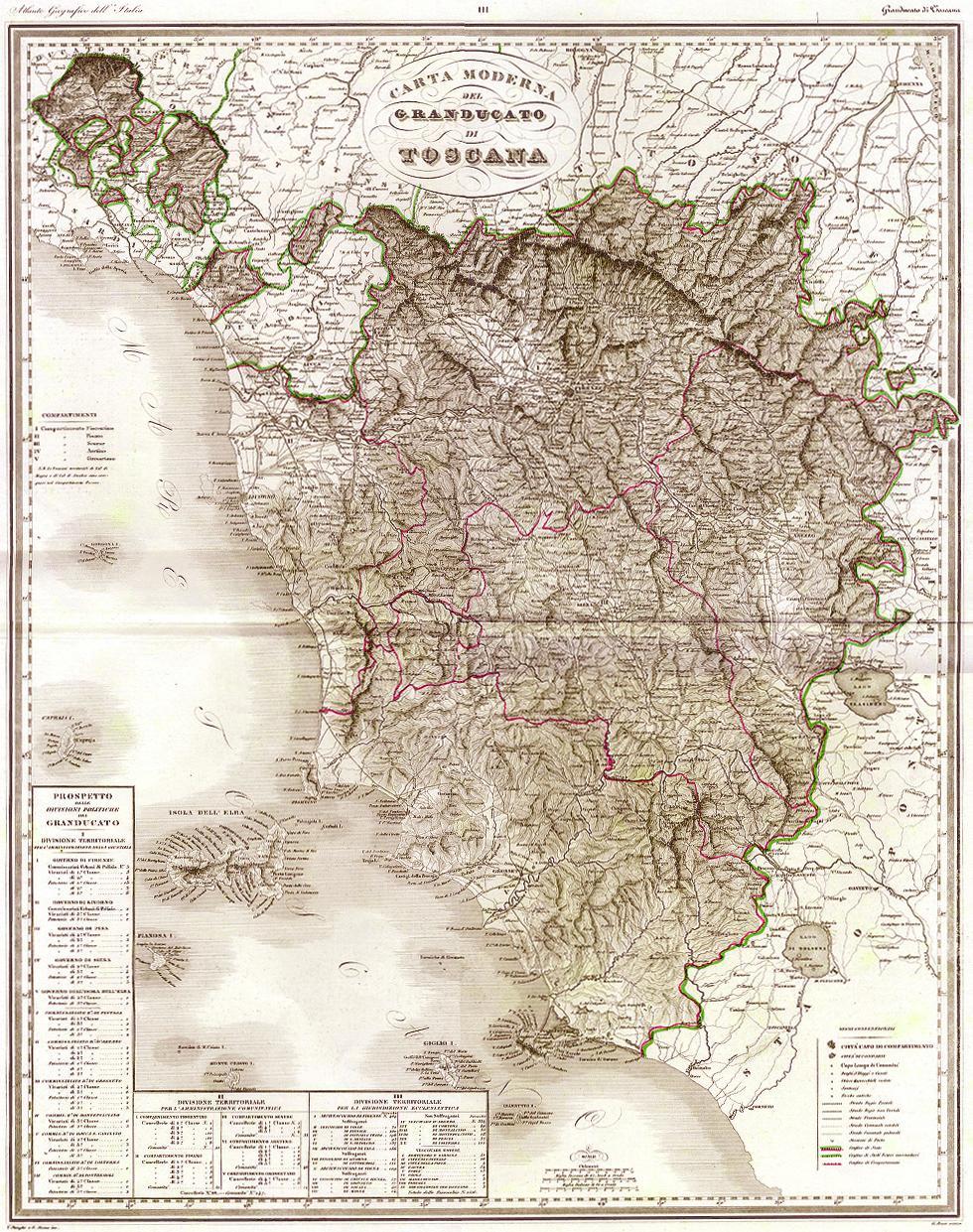 1 aprile 1850/.. novembre 1852 Prima Emissione Soggetto: Leone coronato detto Marzocco [Nella Repubblica fiorentina, il Marzocco o Marzucco era il simbolo del potere popolare.