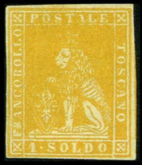 1857 11 1 soldo ocra Prima