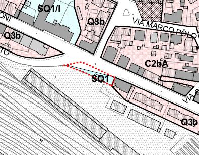 Il Regolamento Urbanistico definisce la destinazione dell area: SERVIZI.