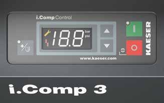 Calibrato per l artigianato i.comp Control L i.comp Control è stato concepito specificamente per il funzionamento di questi particolari compressori per l artigianato.