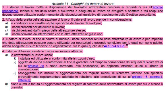 FOCUS su REQUISITI 4 e 5: