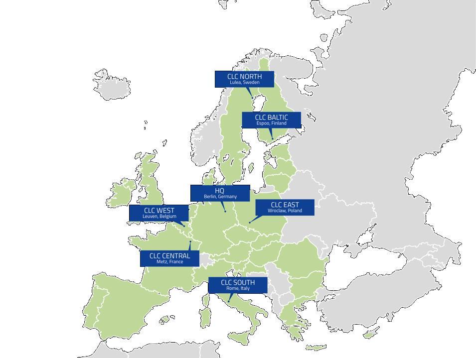 La EIT Raw Materials Circa 120 partners 22 Paesi Copertura