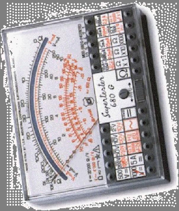 Nota : Importanza del caso criticamente smorzato Altro esempio: la lancetta del tester analogico,