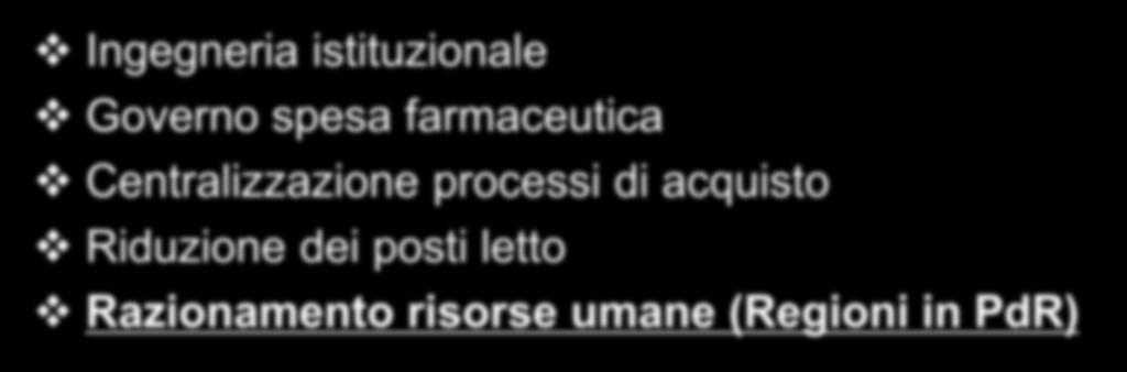 COME SI È RAGGIUNTA LA SOSTENIBILITÀ?