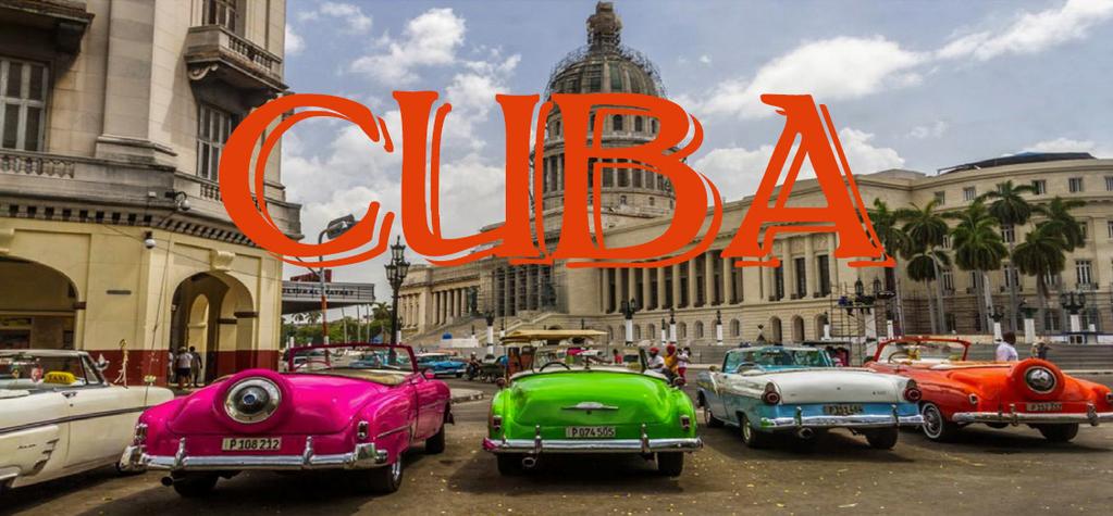 privato a Cuba Hotels categoria 3/4 stelle in camere doppie con servizi privati Trattamento come da programma: TOUR: pernottamento + prima