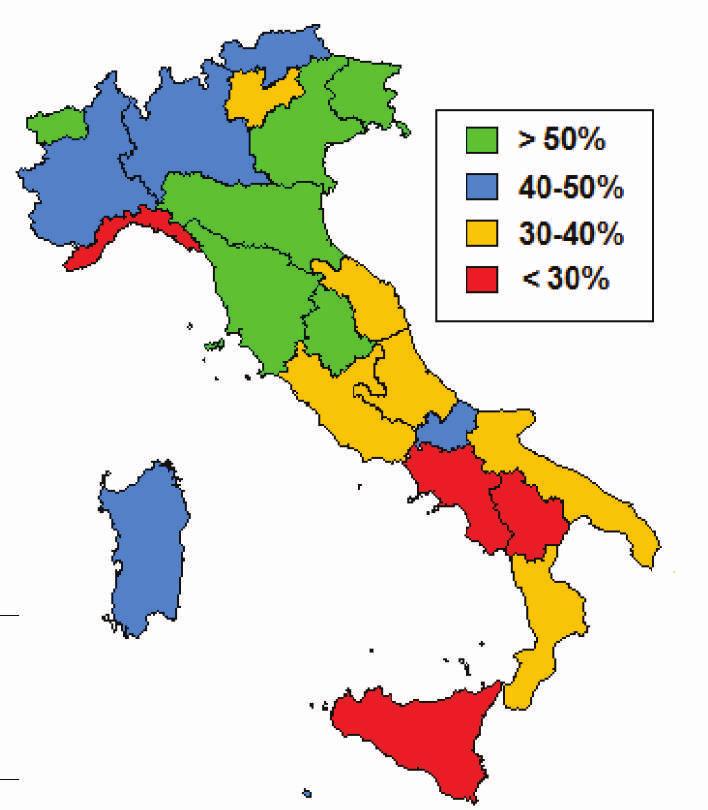 Lo Screening per il cervico-carcinoma oggi in Italia