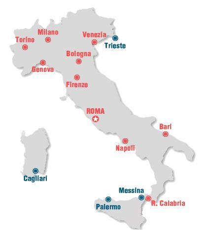 Città Metropolitane e Comuni interessati da UrBES Brescia Pesaro Sono interessate da UrBES gran parte delle città metropolitane Bari, Bologna, Cagliari, Firenze, Genova, Milano, Napoli, Palermo,