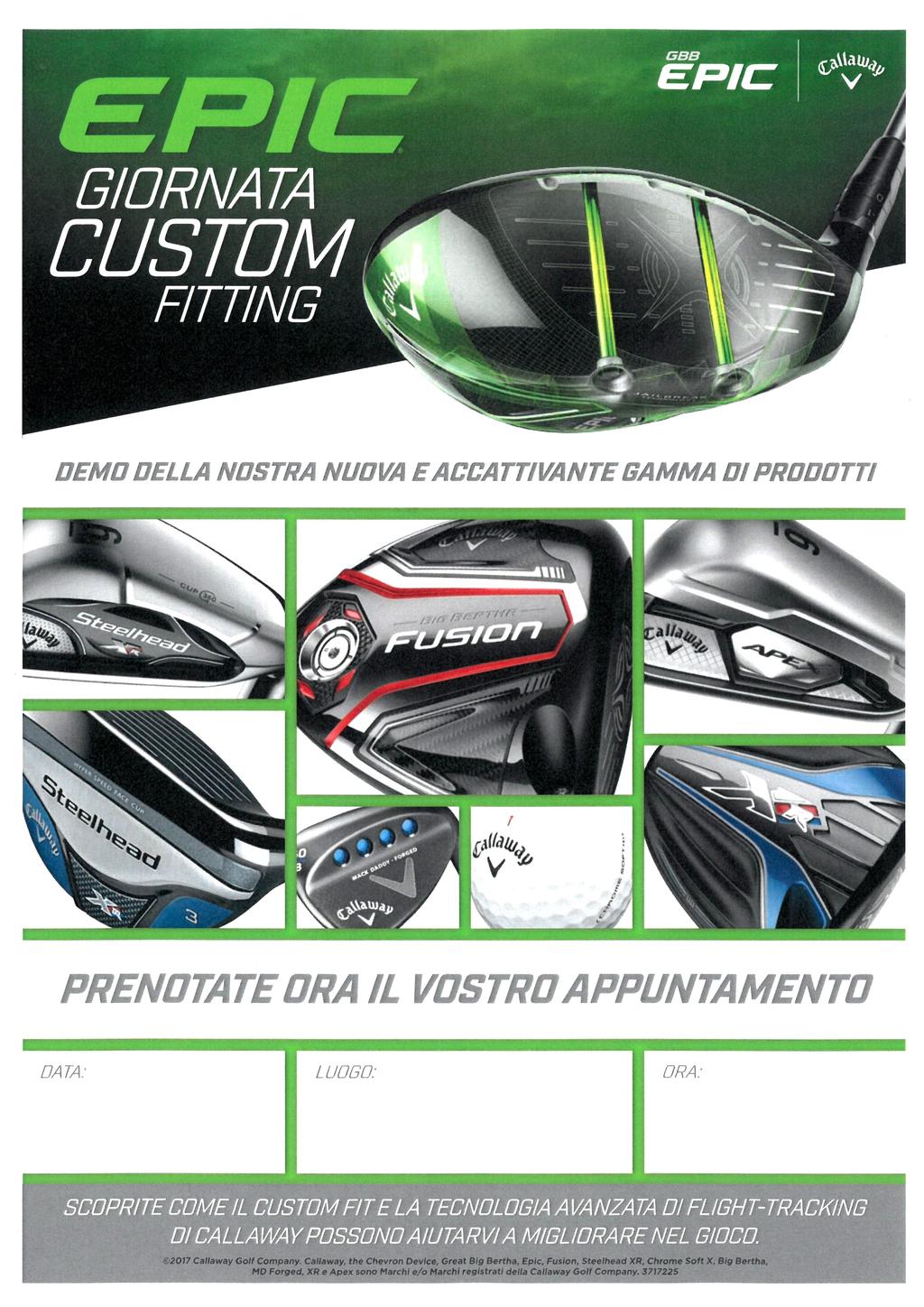 Dal Proshop Sabato 18