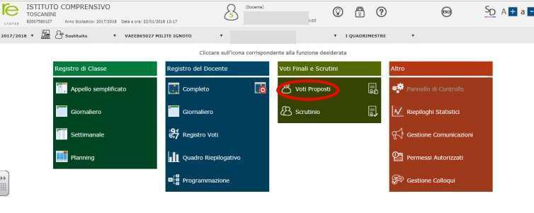 7 5 - Scrutinio alunni: Inserimento voti definitivi pag. 8 6 - Tabellone dei voti pag.