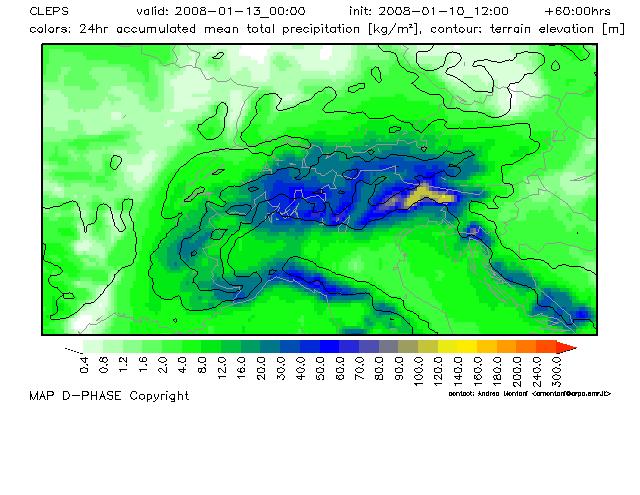 range: +132 h Run starting at: 12: Z Owner: ARPA Emilia-Romagna MOLOCH Model Spatial Resolution: 2.2 km (.