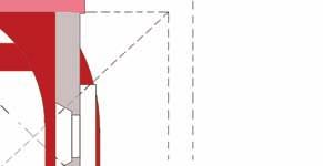 La soluzione progettuale non era di facile soluzione stante queste due situazioni distinte scollegate