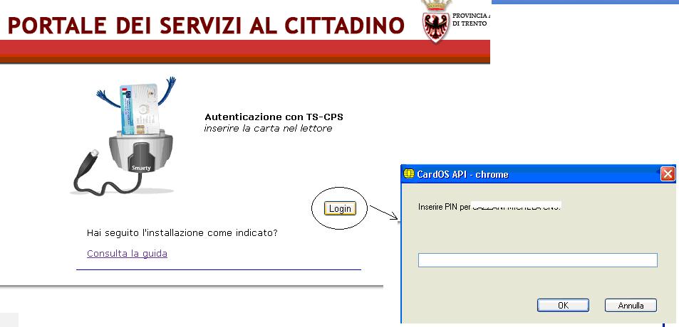 it/portale/ attiva_la_carta Per problemi sull installazione e utilizzo della tua carta consulta le FAQ o chiama il numero verde Se utilizzi la tua CPS verrai riconosciuto dal sistema il quale ti