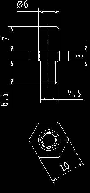 10 in ferro zincato Galvanized