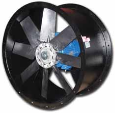 Ventilatore assiale intubato motore UNEL-MEC Ducted axial fan - "IEC" Motor APPLICAZIONI I ventilatori della serie sono ideali per impieghi in cui necessitano grandi portate d aria e pressioni