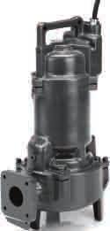 GMG Elettropompe sommergibili con girante multipale, con gruppo trituratore Submersible pumps with Multiblade suction impeller with grinder Scivolo accoppiam.