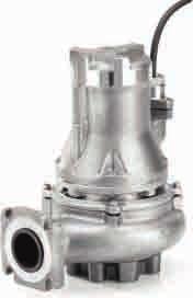 IGM AISI 6 Elettropompe sommergibili in acciaio inox AISI 6 Stainless steel AISI 6 submersible pumps Scivolo accoppia.
