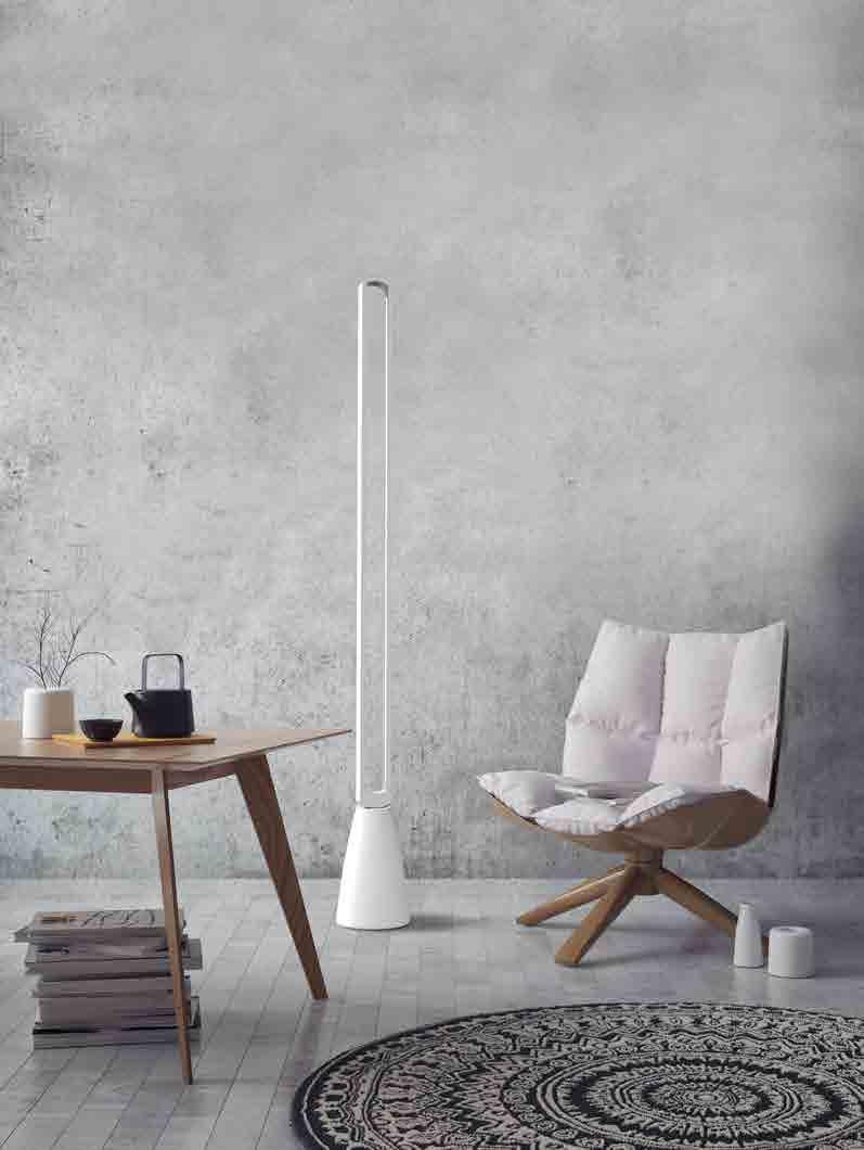 S tripe terra floor lamp Dettaglio dimmer touch dimmer