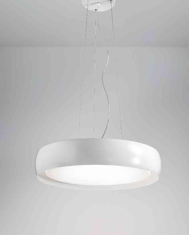 t revis o 120 cm 47,2 in S o S pens ione hanging 40-50 - 60-80 cm 15,7-19,7-23,6-31,5 in E27 220-240V dimensions code metal part finishes lamp connection watt max sospensione hanging BIANCO WhITE