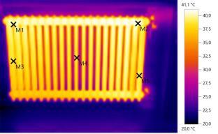 Verifiche termografiche caloriferi Busto A.