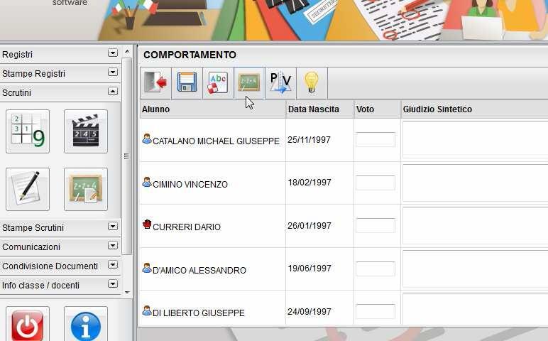 E compito del Coordinatore predisporre la proposta di voto di comportamento (condotta) prima