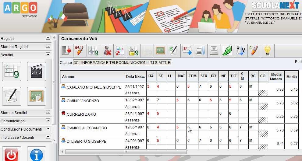 Il Consiglio di Classe in sede di scrutinio può stabilire quali insufficienze devono essere colmate mediante la frequenza di eventuali