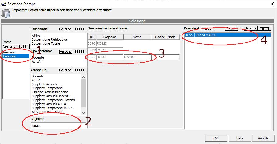 compilerà nella denuncia la parte INPS per i supplenti, così come quella per i collaboratori e creerà il quadro E0 (ossia di competenza) per quanto riguarda la parte INPDAP.