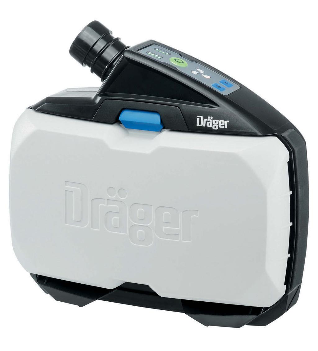 Dräger X-plore 8000 Respiratore a filtro assistito (PAPR) Difficili condizioni sul luogo di lavoro richiedono soluzioni affidabili.