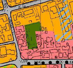 3 del RUE L area è erroneamente inserita in AUC2 anziché in AUC5 verde privato. Estratto dell Allegato cartografico RUE: Tav. 3 Copparo Estratto dell Allegato cartografico RUE: Tav.