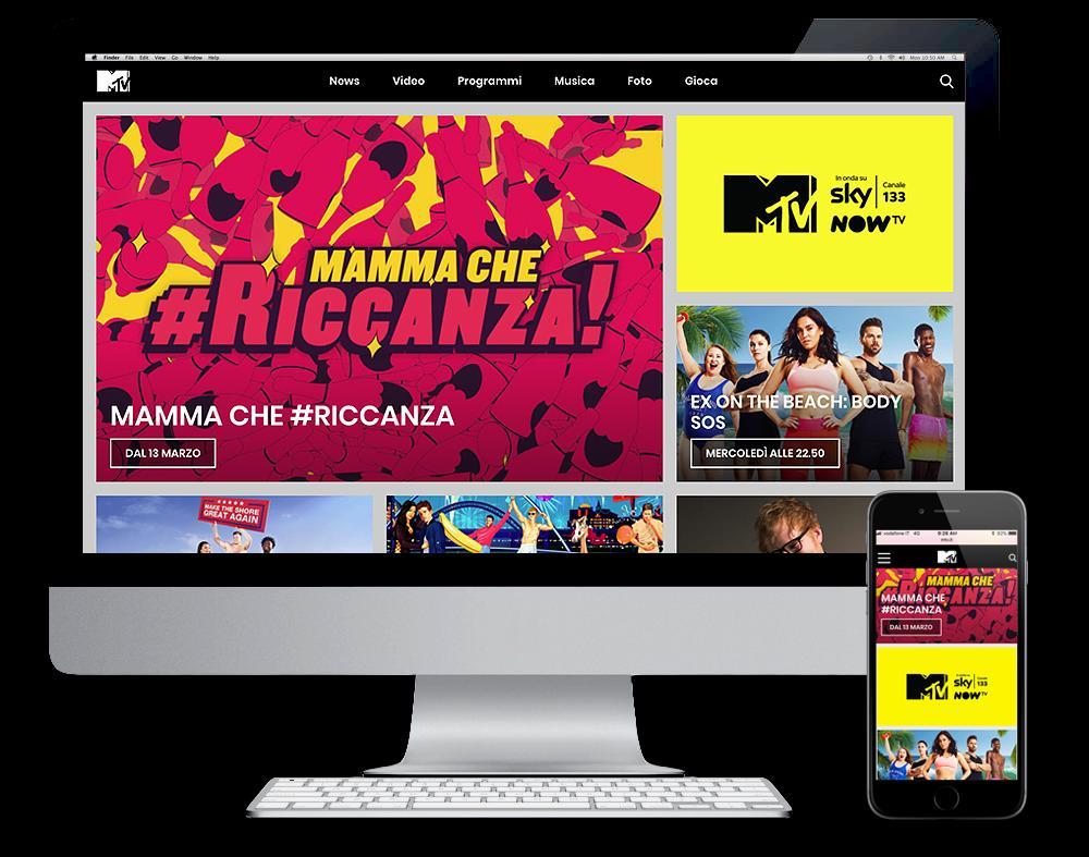MTV.it rimane un punto di riferimento per gli utenti appassionati di musica e non solo Dopo il restyling della sezione Testi Canzoni di MTV.