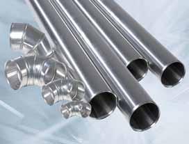 S C H E D A T E C N I C A Descrizione del materiale: Lamina di alluminio 99,5% Gamma prodotti: Tubi nello sp. 0, mm, nei diametri da 0 a 400 mm, lunghezza 1 m. Curve nello sp.