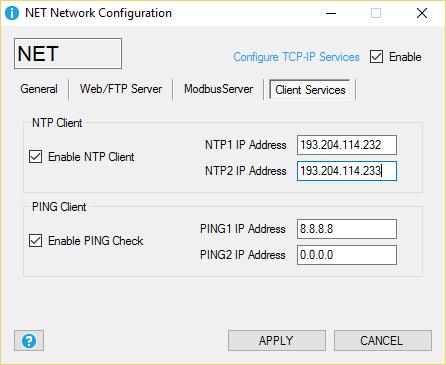 Andiamo a configurare i servizi client: Per prima cosa impostiamo gli NTP server (Network Time Protocol) per mantenere la sincronizzazione della data/ora. ATTENZIONE!