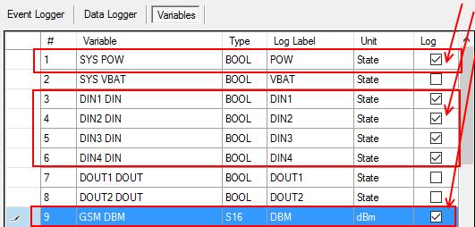 La configurazione è terminata. 3.3. INVIO DEI LOG CON CONNESSIONE ETHERNET I parametri di configurazione sono gli stessi dei capitoli 3.1 e 3.