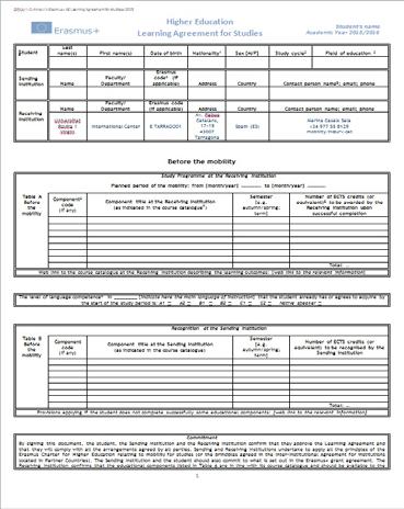 STEPS 2 LEARNING AGREEMENT / CHANGE www.sme.unito.