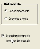 Si fa presente che, viene data la possibilità di eseguire la stampa della CU per i lavoratori domestici che prestano servizio presso enti con qualifica di sostituto d imposta (esempio enti religiosi,