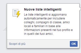 COSA SONO LE LISTE AMICI SU FACEBOOK Le liste sono il sistema per organizzare gli amici su Facebook.