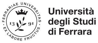 BANDO DI CONCORSO PER L'ASSEGNAZIONE DI CONTRIBUTI, MESSI A DISPOSIZIONE DALLA FONDAZIONE INTESA SANPAOLO ONLUS, A FAVORE DI STUDENTI DELL UNIVERSITA DEGLI STUDI DI FERRARA A.A.2018/2019 ART.