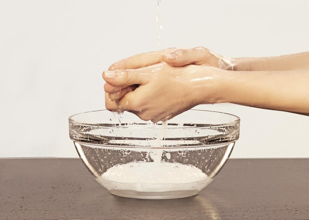 Lavare bene le mani con sapone dopo l utilizzo.