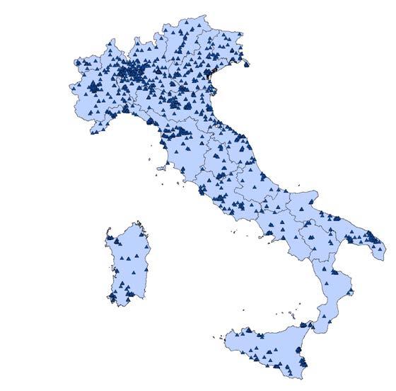 Nel futuro(1): Calcolo del rischio territoriale su tutto il territorio italiano Definire una metodologia per calcolare il rischio territoriale (recessione superficiale) a livello nazionale,