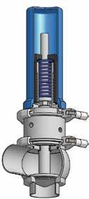 BBZS1 SOLUZIONI VARIE DIFFERENT SOLUTIONS BBYS1 BARRIERA VAPORE Impiegata in applicazioni particolarmente delicate dove sterilità, asetticità o alte temperature di sterilizzazione sono necessarie.