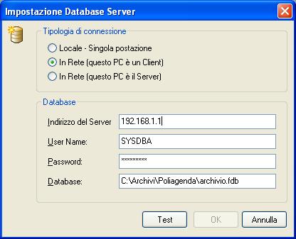 CONFIGURAZIONE e Primo Avvio Al termine dell'installazione la Poliagenda si avvia automaticamente, se così non fosse sul Desktop di Windows sarà visibile l'icona Poliagenda (vedi sotto), fare doppio