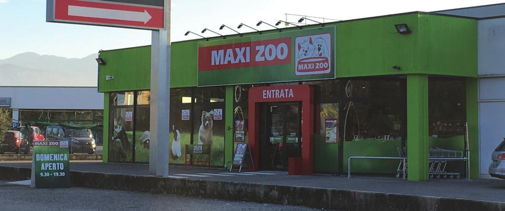 insegna Maxi Zoo a Gorizia di 550 mq di vendita