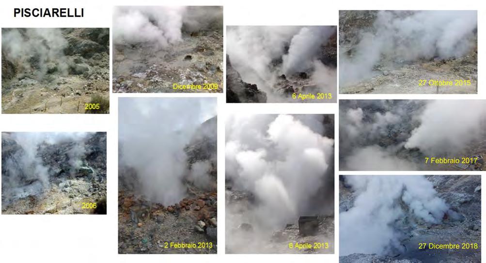 Figura 4.9 - Valori del flusso di CO 2 dal suolo e della temperatura della fumarola BG misurati dalla stazione FLXOV5 installata nel cratere della Solfatara a pochi metri dalla fumarola principale BG.