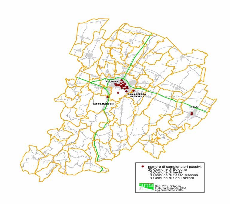 Bologna  monitoraggio nella