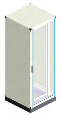 Porta trasparente Glazed Door Realizzata in lamiera di acciaio spessore 15/10, con applicata una lastra trasparente di plexiglass, spessore 4 mm.